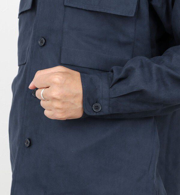 NOLLEY'S goodman「ポリスエード シャツブルゾン 25AW」|ブルゾン・スタジャン|