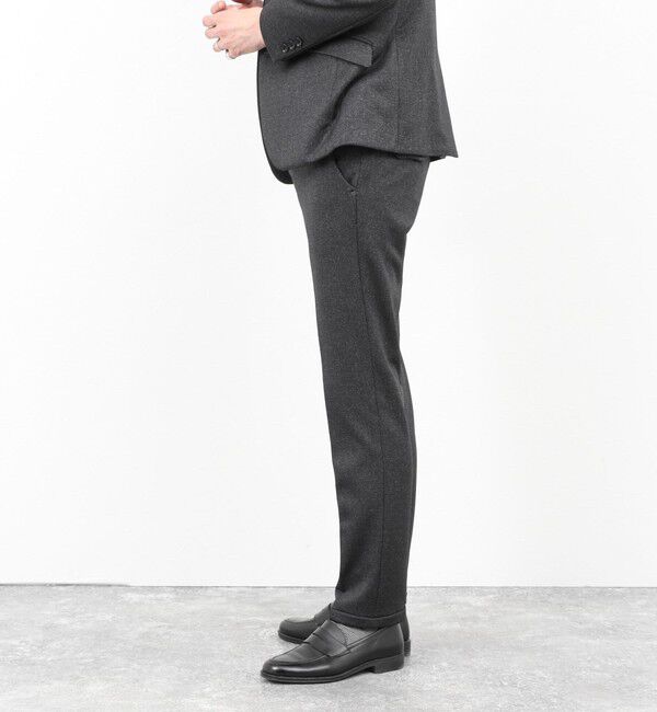 Stutostein「《ビジカジ/セットアップ対応》CORDURA 裏起毛ストレッチパンツ 25AW」|チノ|