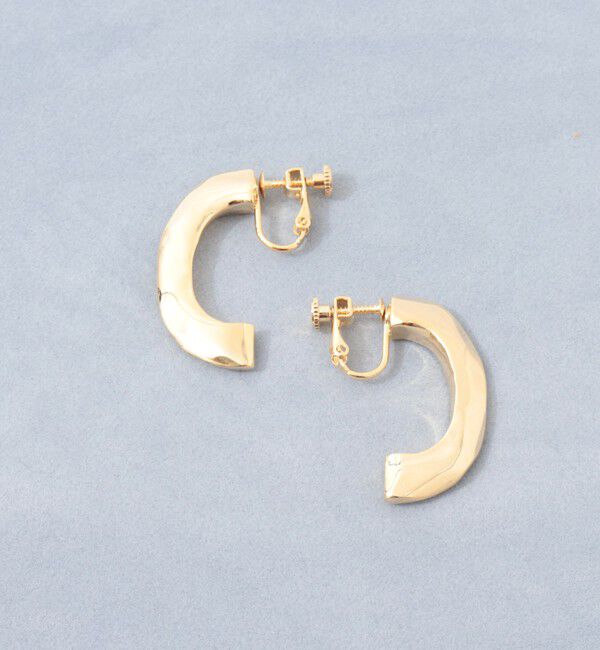 grace grace「【grace grace/グラスグラス】ロックC型イヤリング」|イヤリング|