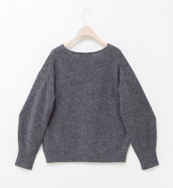 NOLLEY'S sophi「《手洗い可能》アルパカ混Vネックプルオーバー」|ニット・セーター|