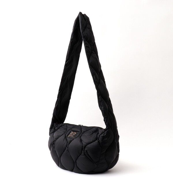 NOLLEY'S goodman「【TAION / タイオン】MILITARY BANANA SHOULDER DOWN BAG M」|ショルダー・メッセンジャー|ブラック