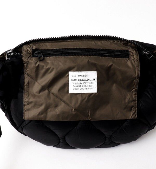 NOLLEY'S goodman「【TAION / タイオン】MILITARY BANANA SHOULDER DOWN BAG M」|ショルダー・メッセンジャー|