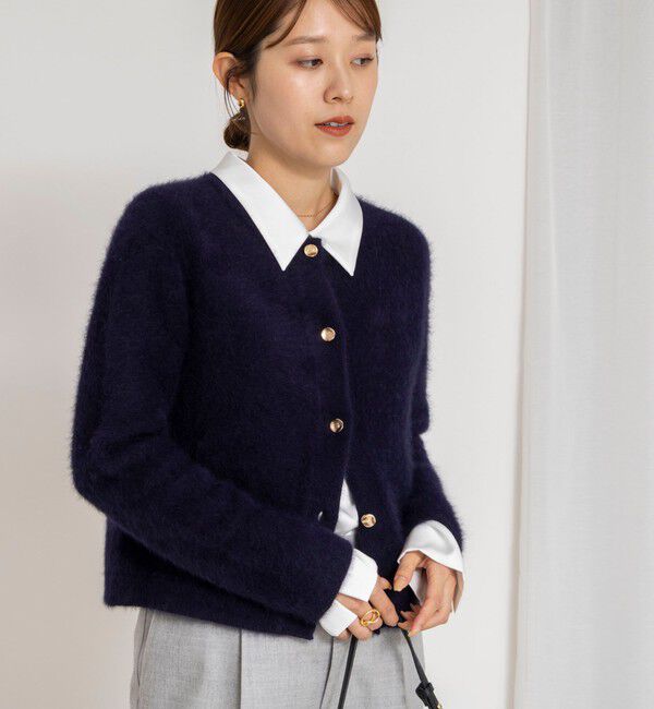 NOLLEY'S「ウォッシャブルNEWオトナサテン襟付きブラウス」|シャツ・ブラウス|