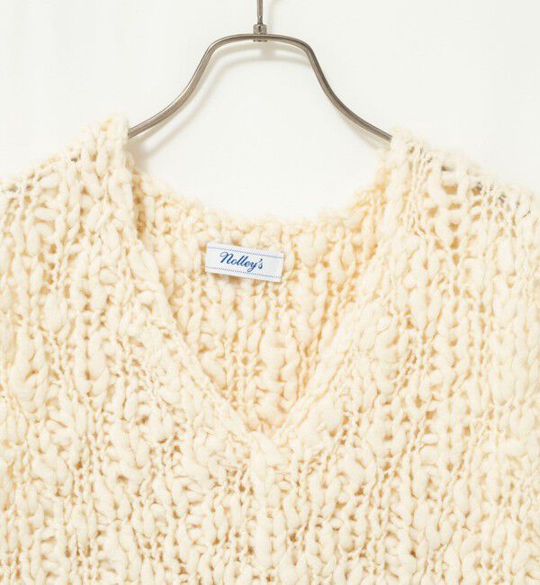 NOLLEY'S「Vネックニットベスト」|ニット・セーター|