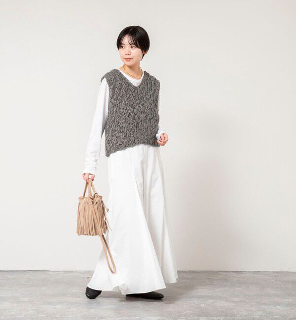NOLLEY'S「Vネックニットベスト」|ニット・セーター|