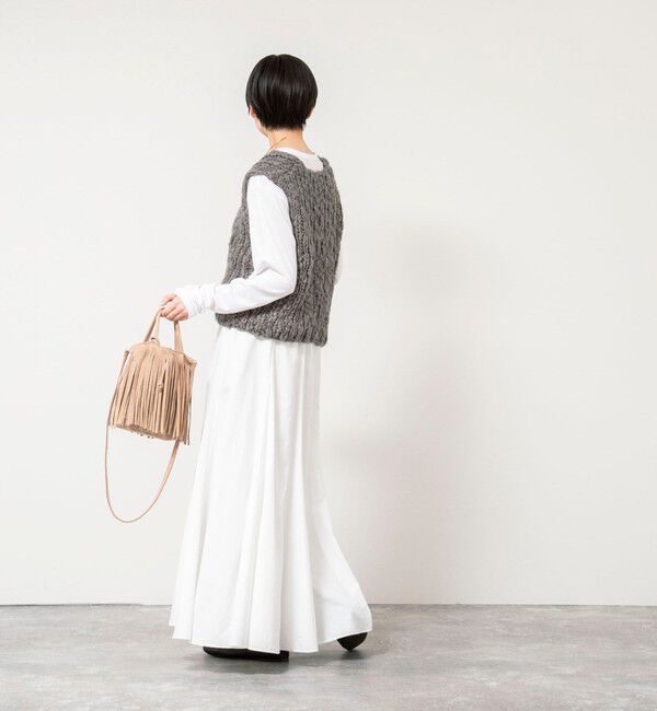 NOLLEY'S「Vネックニットベスト」|ニット・セーター|