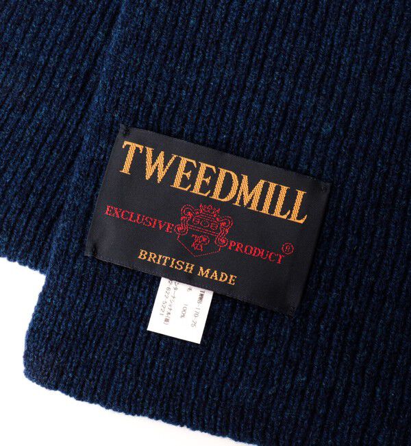 NOLLEY'S goodman「【TWEEDMILL/ツイードミル】別注ウールリブマフラー25」|マフラー|