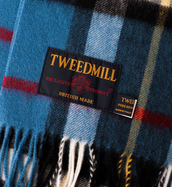 NOLLEY'S goodman「【TWEEDMILL/ツイードミル】Lambswool Muffler Check 25」|マフラー|