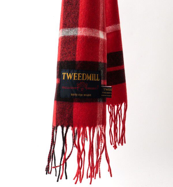 NOLLEY'S goodman「【TWEEDMILL/ツイードミル】Lambswool Muffler Check 25」|マフラー|
