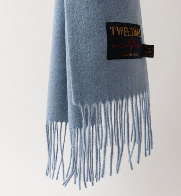 NOLLEY'S goodman「【TWEEDMILL/ツイードミル】Lambswool Muffler Solid 25」|マフラー|