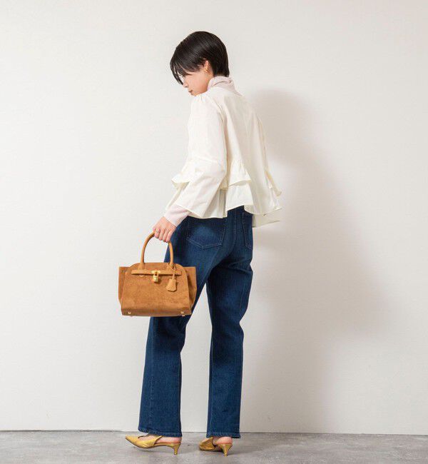 NOLLEY'S sophi「ウォッシャブルマイクロタフタティアードブラウス」|シャツ・ブラウス|