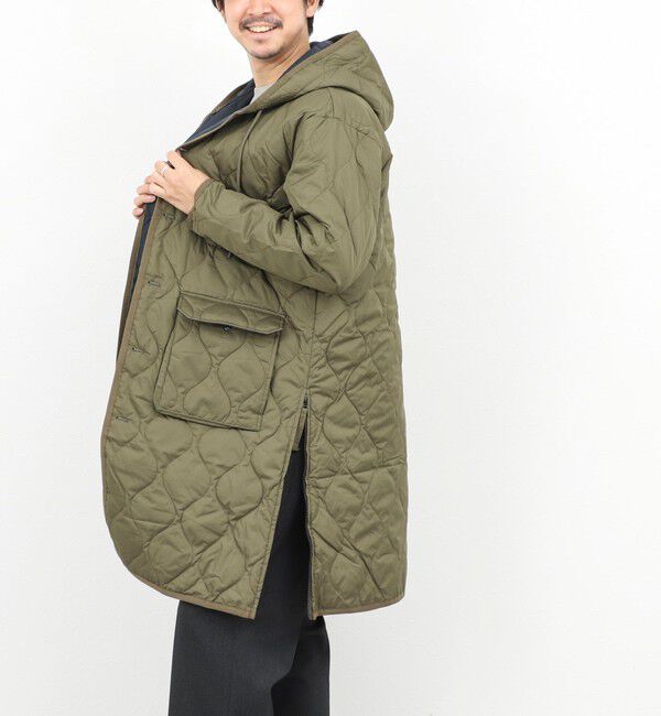 NOLLEY'S goodman「【TAION/タイオン】MILITALY HOOD LONG DOWN JKT 25AW」|ダウン|