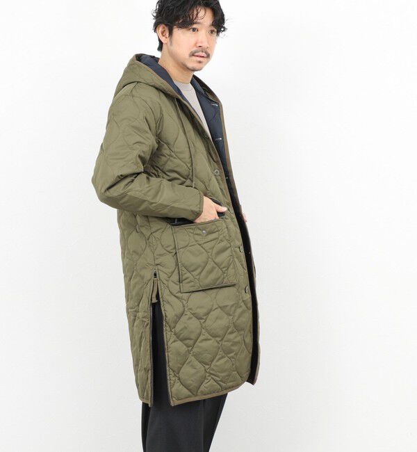 NOLLEY'S goodman「【TAION/タイオン】MILITALY HOOD LONG DOWN JKT 25AW」|ダウン|