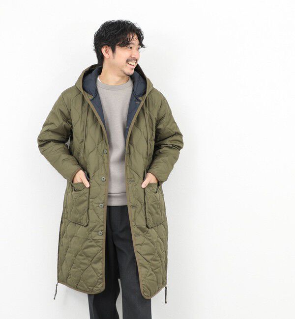 NOLLEY'S goodman「【TAION/タイオン】MILITALY HOOD LONG DOWN JKT 25AW」|ダウン|