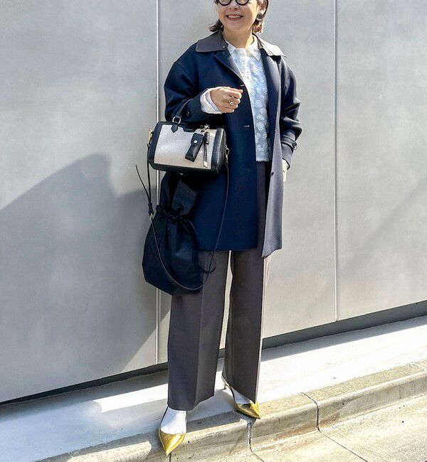 NOLLEY'S「ウォッシャブルトリプルクロス3WAYステンカラーコート」|ステンカラーコート|