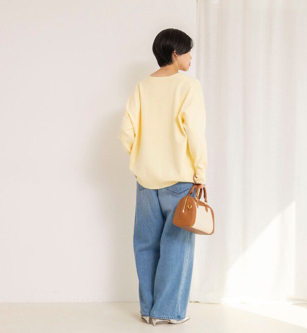 NOLLEY'S sophi「【一部WEB限定カラー】《手洗い可能》スムース編みVネックカーディガン」|カーディガン|