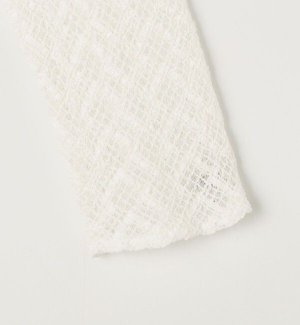 NOLLEY'S「ウォッシャブル襟付きレースカーディガン」|カーディガン|