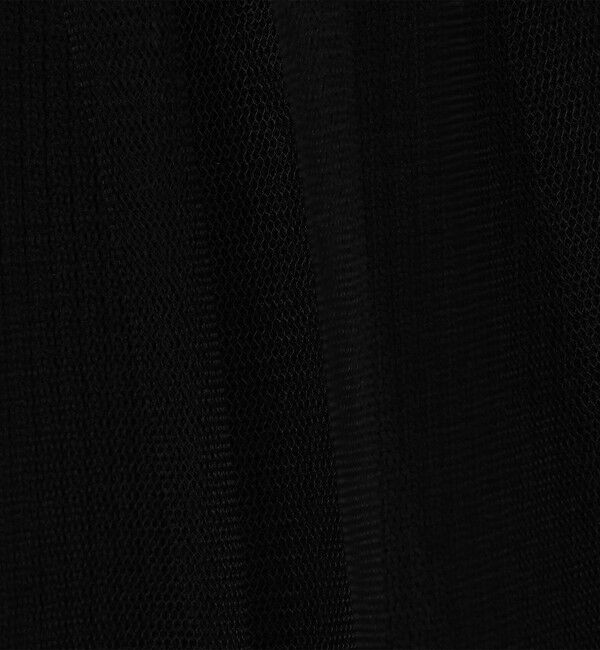 NOLLEY'S「《手洗い可能》チュールリブビスチェ」|キャミソール|