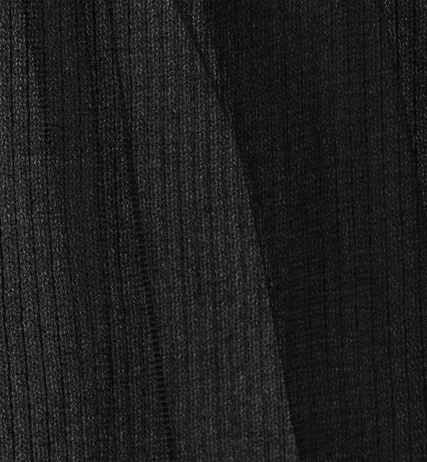 NOLLEY'S「《手洗い可能》チュールリブビスチェ」|キャミソール|