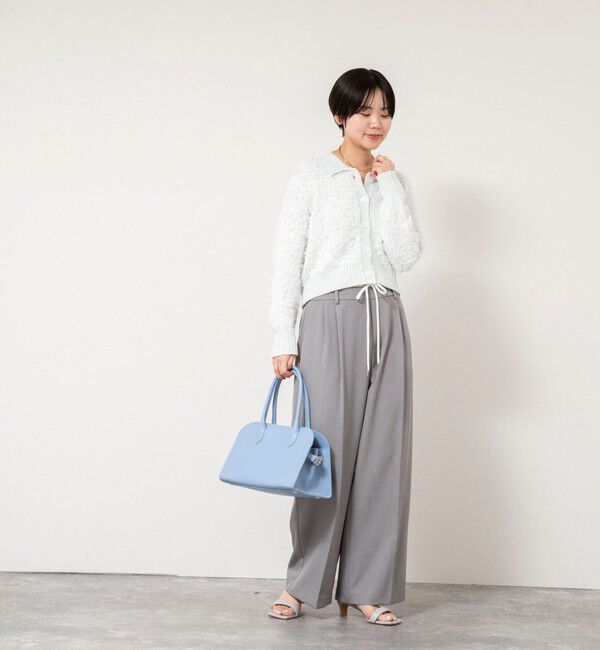 NOLLEY'S sophi「ウォッシャブルWウエストワイドパンツ」|その他|