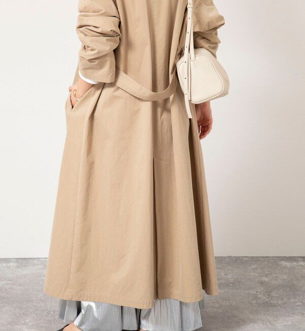 NOLLEY'S「ウォッシャブルLIGHT TRENCH COAT」|トレンチコート|