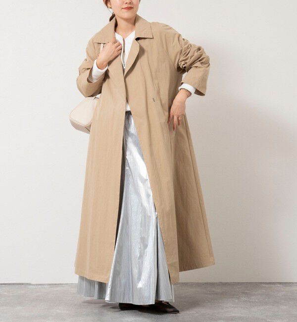 NOLLEY'S「ウォッシャブルLIGHT TRENCH COAT」|トレンチコート|