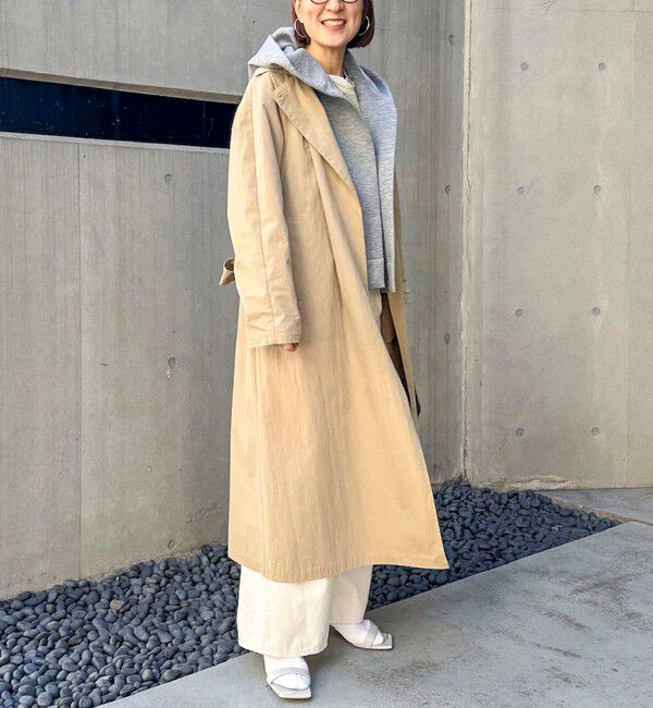 NOLLEY'S「ウォッシャブルLIGHT TRENCH COAT」|トレンチコート|