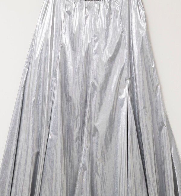 NOLLEY'S「45th limited editionウォッシャブルメタリックマチ入りマキシスカート」|スカート|