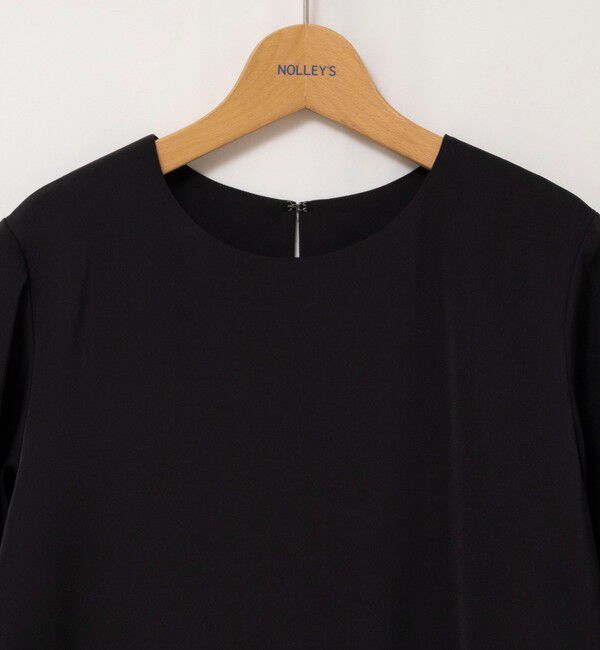 NOLLEY'S「ウォッシャブルオトナサテンペプラムブラウス」|シャツ・ブラウス|