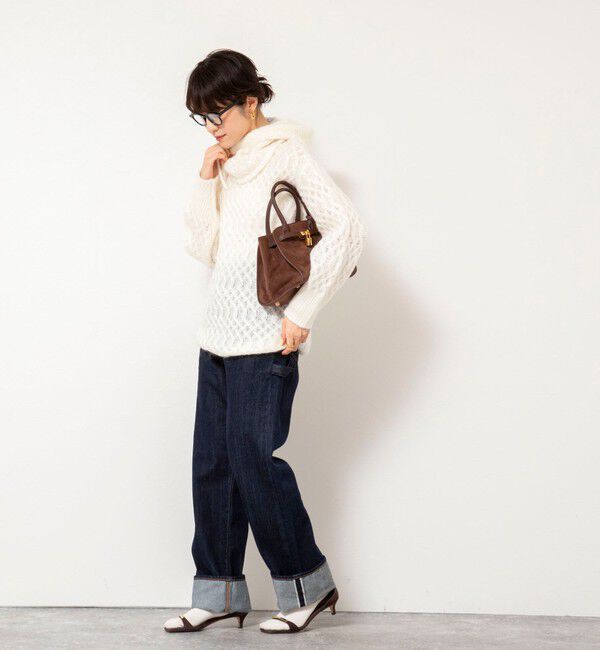 NOLLEY'S sophi「【WALANCE/ワランス】wool mohair cable boatneck top」|ニット・セーター|