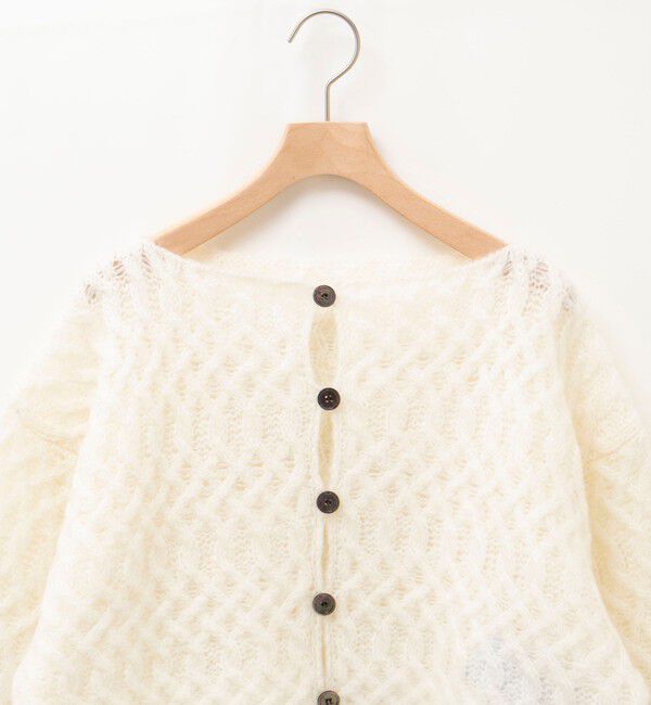 NOLLEY'S sophi「【WALANCE/ワランス】wool mohair cable cropped cardigan」|カーディガン|