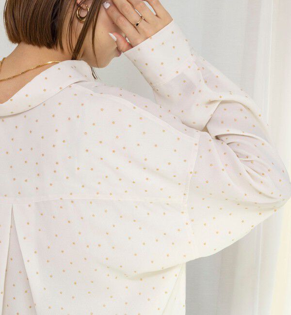 NOLLEY'S「45th limited edition MY STANDARD【WEB＆一部店舗限定】グリッターシャツ」|シャツ・ブラウス|