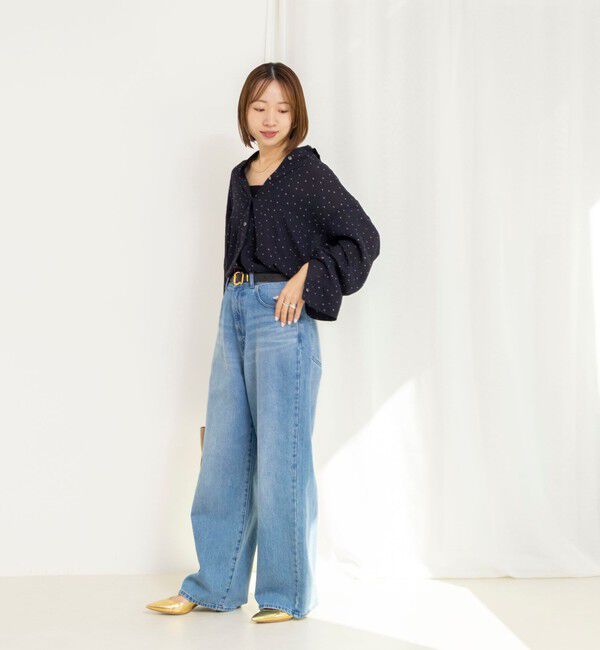 NOLLEY'S「45th limited edition MY STANDARD【WEB＆一部店舗限定】グリッターシャツ」|シャツ・ブラウス|