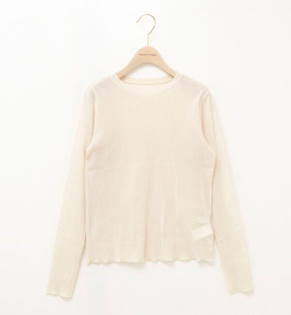 NOLLEY'S sophi「ウォッシャブルラメチュールロンＴ」|Tシャツ・カットソー|