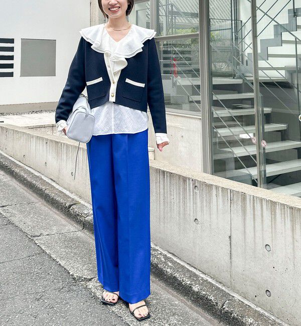 NOLLEY'S「ウォッシャブルドライツイルワイドパンツ」|その他|