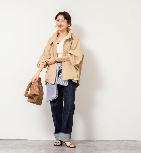 NOLLEY'S「NMPウォッシャブルスウィングトップブルゾン」|ブルゾン・スタジャン|