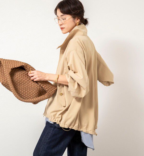 NOLLEY'S「NMPウォッシャブルスウィングトップブルゾン」|ブルゾン・スタジャン|