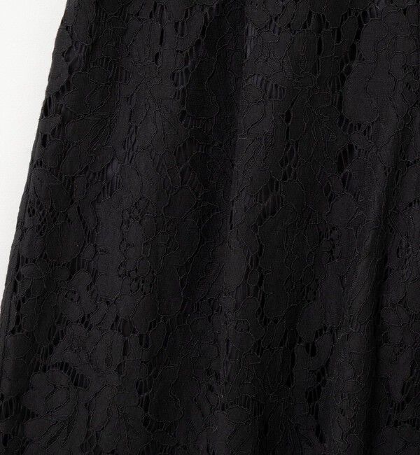 NOLLEY'S「クロップドワイドレースパンツ」|キュロット|