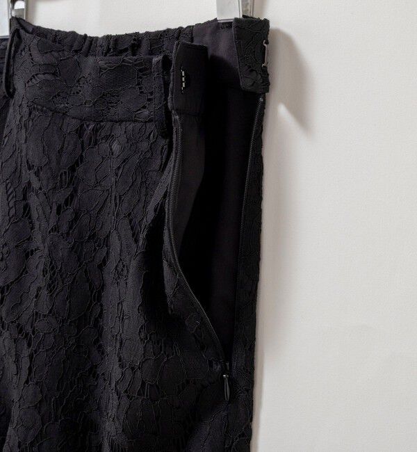 NOLLEY'S「クロップドワイドレースパンツ」|キュロット|
