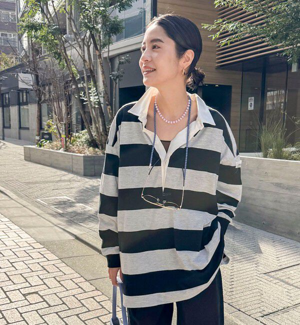 MAQWEL「【新色追加】【MAQWEL/マクウェル】ウォッシャブルBIGラガーシャツ」|シャツ・ブラウス|