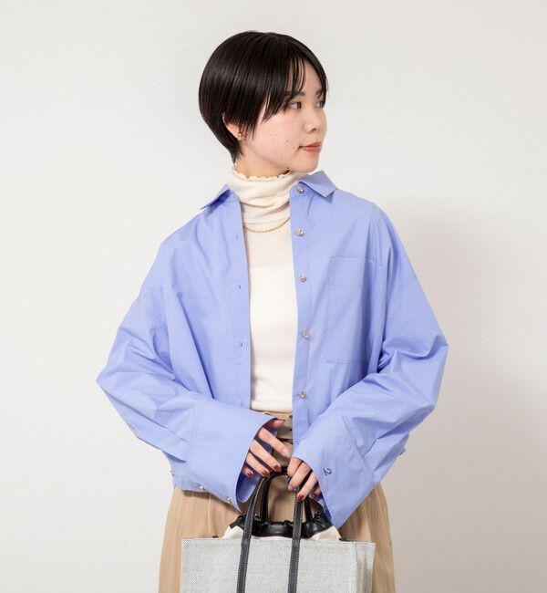 NOLLEY'S「MY STANDARD ショートシャツ」|シャツ・ブラウス|