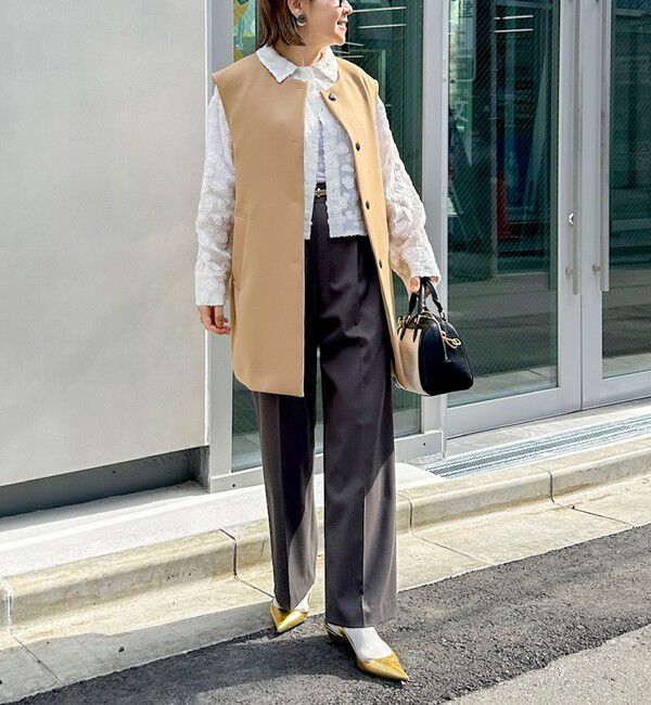 NOLLEY'S「ウォッシャブル撥水トリプルクロスジレ」|ベスト・ジレ|