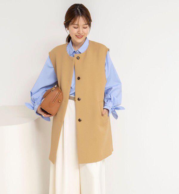 NOLLEY'S「ウォッシャブル撥水トリプルクロスジレ」|ベスト・ジレ|