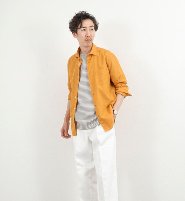 NOLLEY'S goodman「《ビジカジ対応》カッタウェイシャツ 26SS」|シャツ・ブラウス|