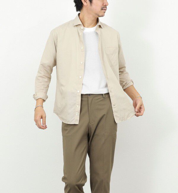 NOLLEY'S goodman「《ビジカジ対応》カッタウェイシャツ 26SS」|シャツ・ブラウス|