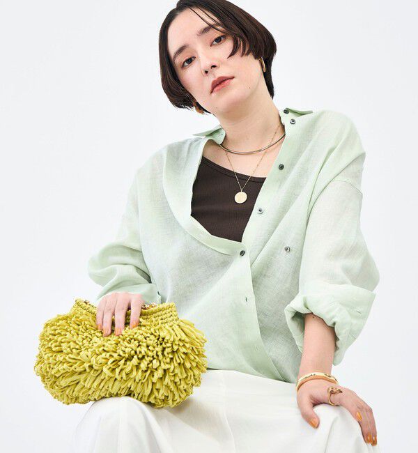 NOLLEY'S「MY STANDARD マルチWAYリネンシャツ」|シャツ・ブラウス|