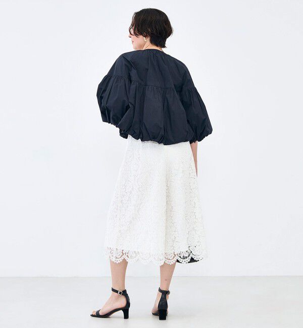 NOLLEY'S「ウォッシャブル撥水ポケッタブルボリュームブルゾン」|ブルゾン・スタジャン|