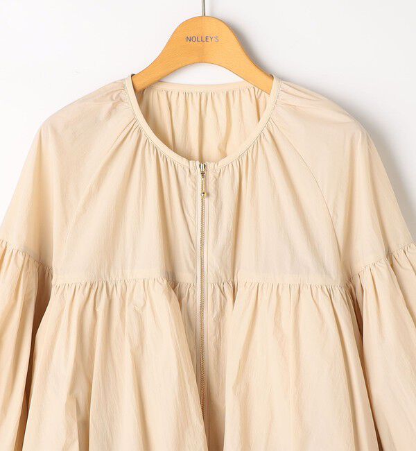 NOLLEY'S「ウォッシャブル撥水ポケッタブルボリュームブルゾン」|ブルゾン・スタジャン|