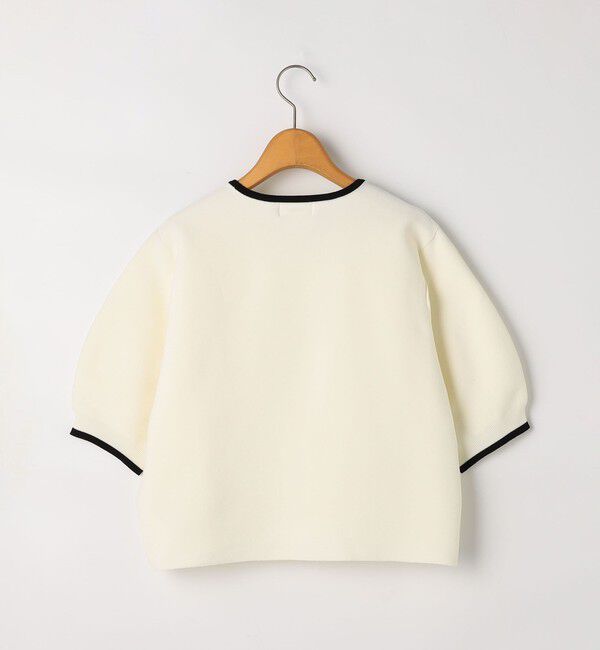 NOLLEY'S「《手洗い可能》ホールガーメントパフスリーブニットＴ」|ニット・セーター|