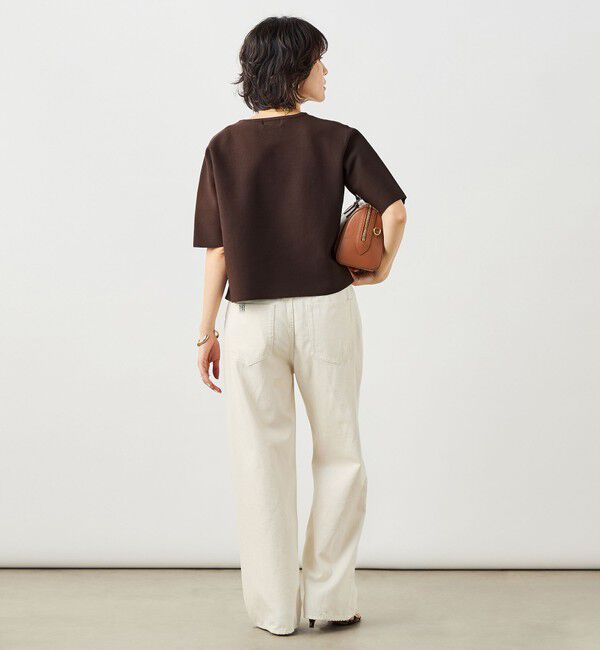 NOLLEY'S「《手洗い可能》ホールガーメントニットＴ」|ニット・セーター|